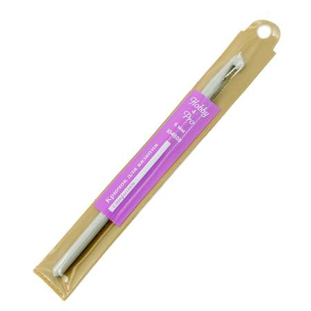 Крючок для вязания Hobby Pro металлический с тефлоновым покрытием для 6 мм 15 см 954600