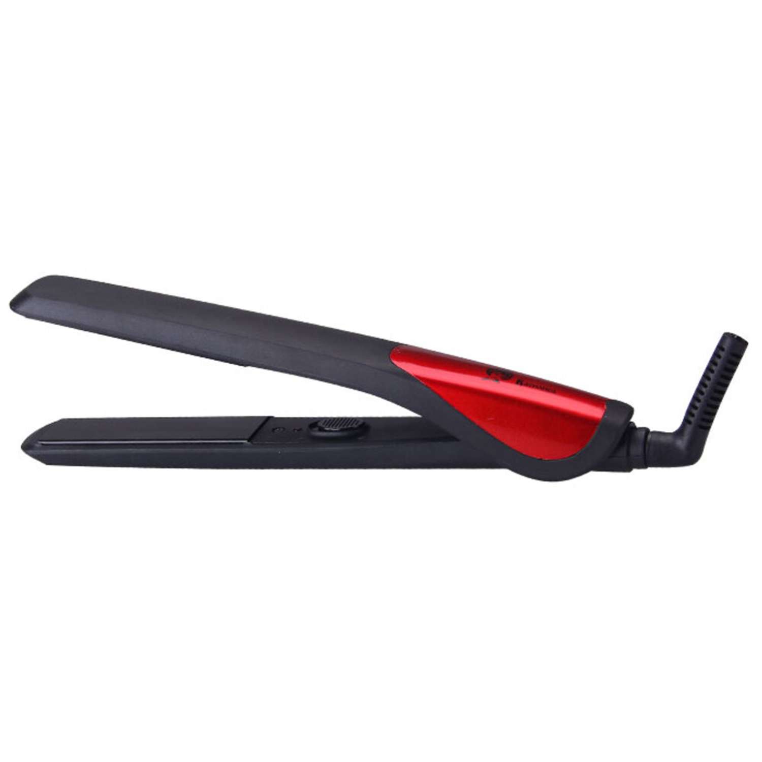 Щипцы для выпрямления волос Василиса ПВ2-25 черный с красным - фото 1