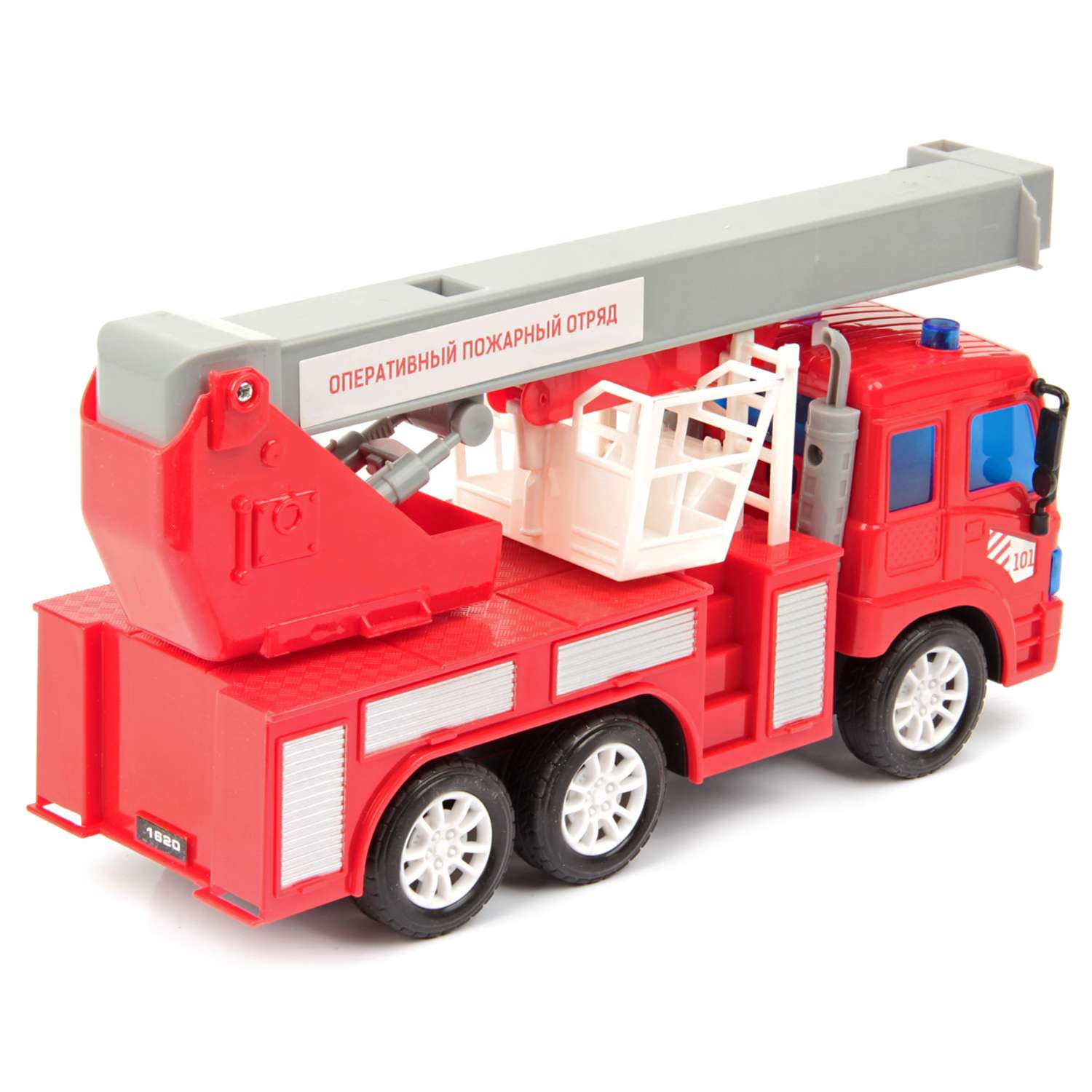 А Машина радиоуправляемая Drift 1:18 грузовик-подъёмник пожарный - фото 2