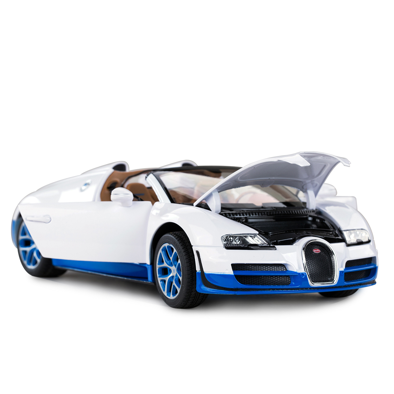 Машина Rastar 1:18 Bugatti GS Vitesse Белая купить по цене 1199 ₽ в  интернет-магазине Детский мир