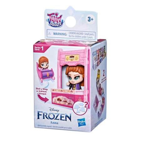 Набор игровой Disney Frozen Холодное Сердце Twirlabouts Санки Анна F3130EU4