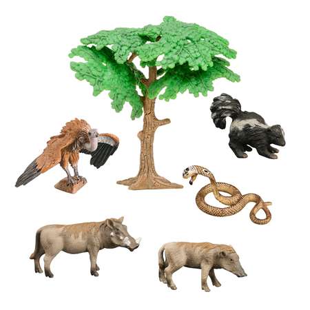 Игрушка фигурка Masai Mara Набор фигурок животных серии Мир диких животных MM211-229