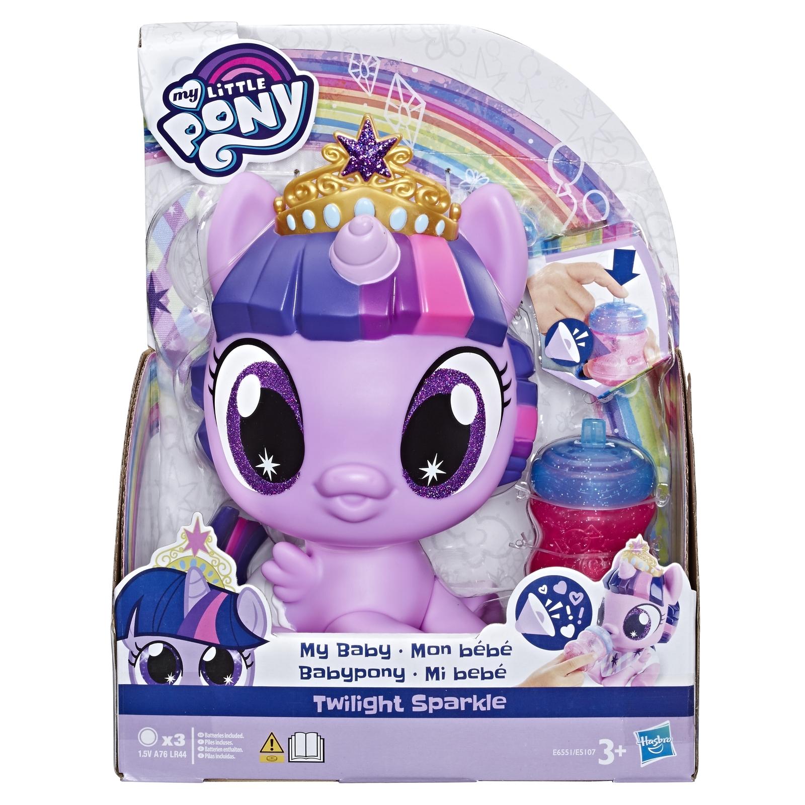 Игрушка My Little Pony Пони Малыш Твинлайт E6551EU4 купить по цене 1199 ₽ в  интернет-магазине Детский мир