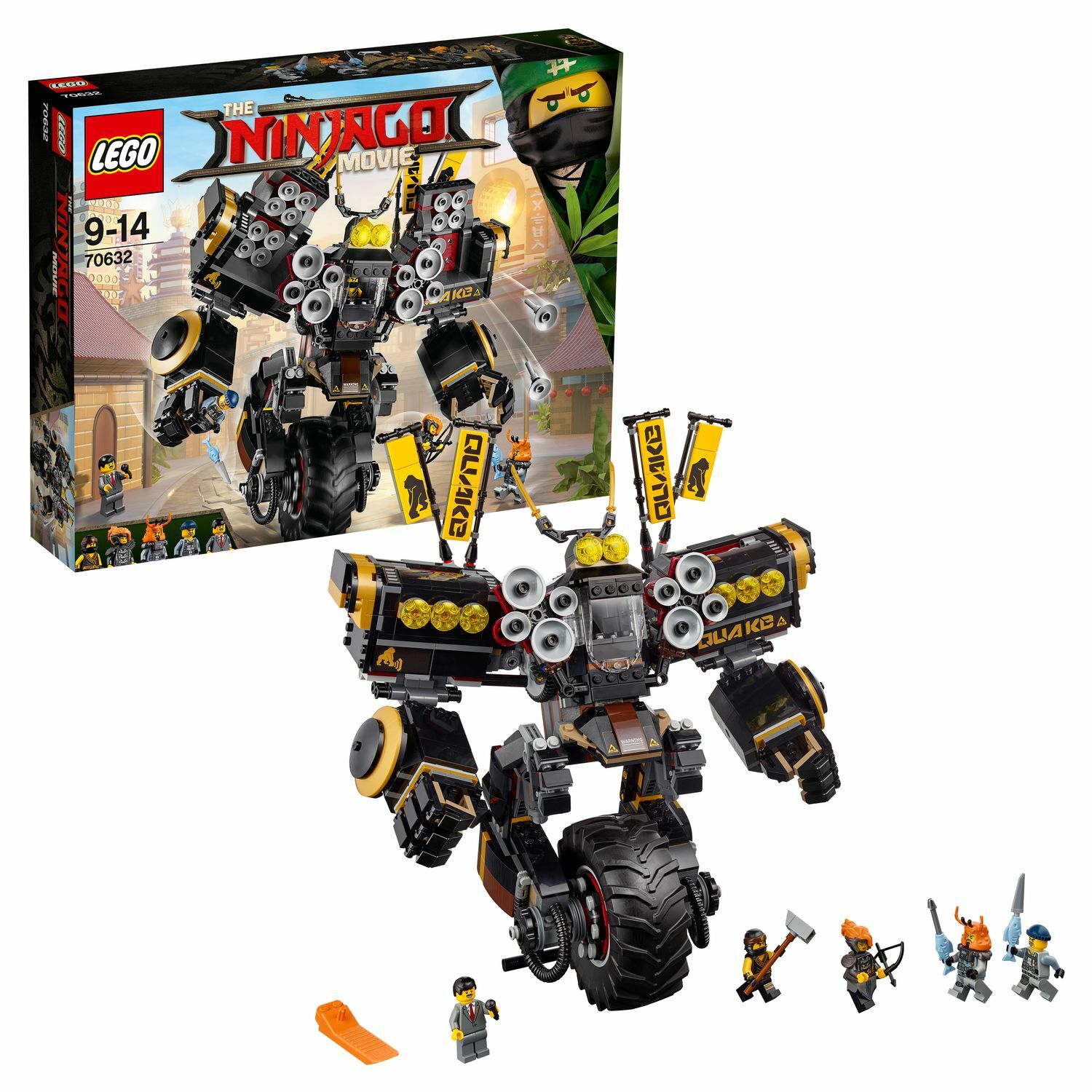 Конструктор LEGO Робот землетрясений Ninjago (70632) купить по цене 5999 ₽  в интернет-магазине Детский мир