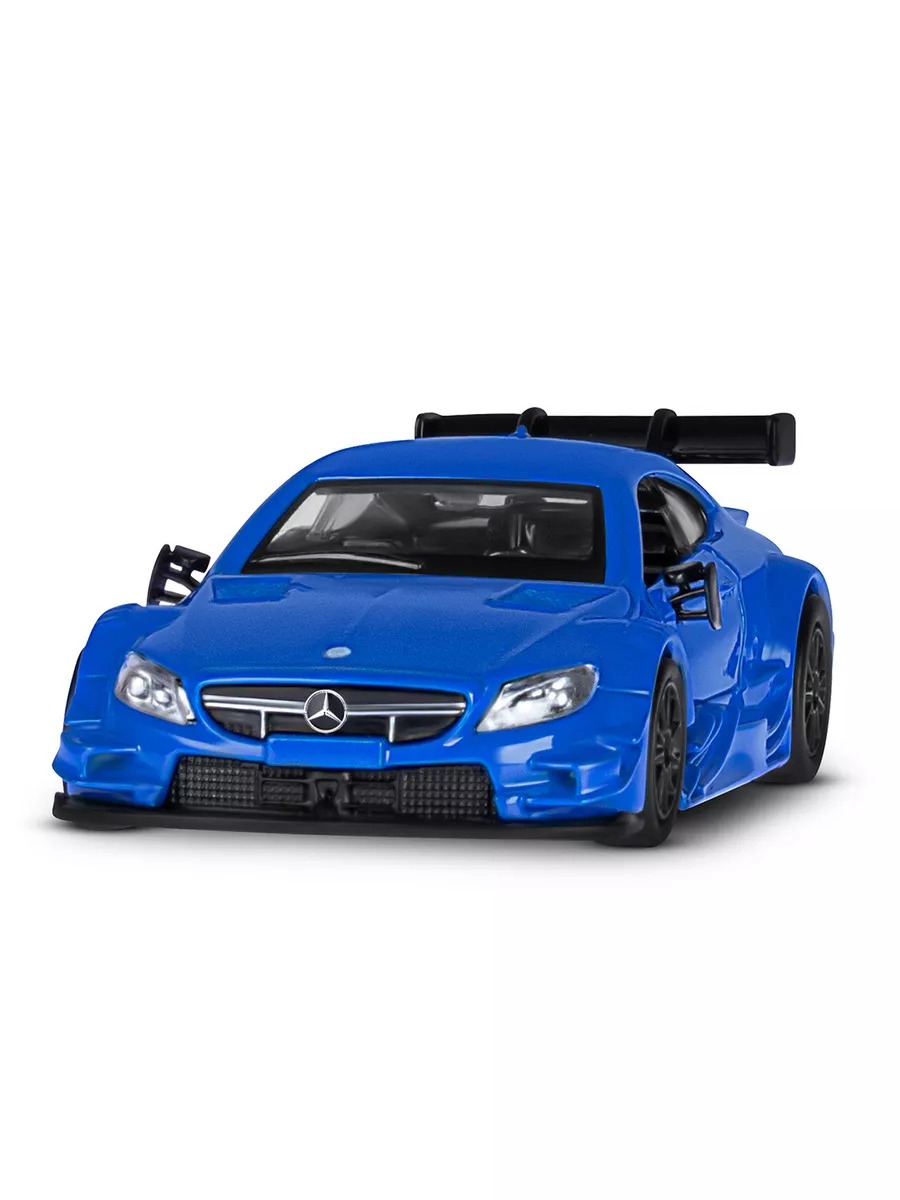 Автомобиль АВТОпанорама Mercedes AMG C 63 DTM 1:42 синий JB1200180 - фото 10