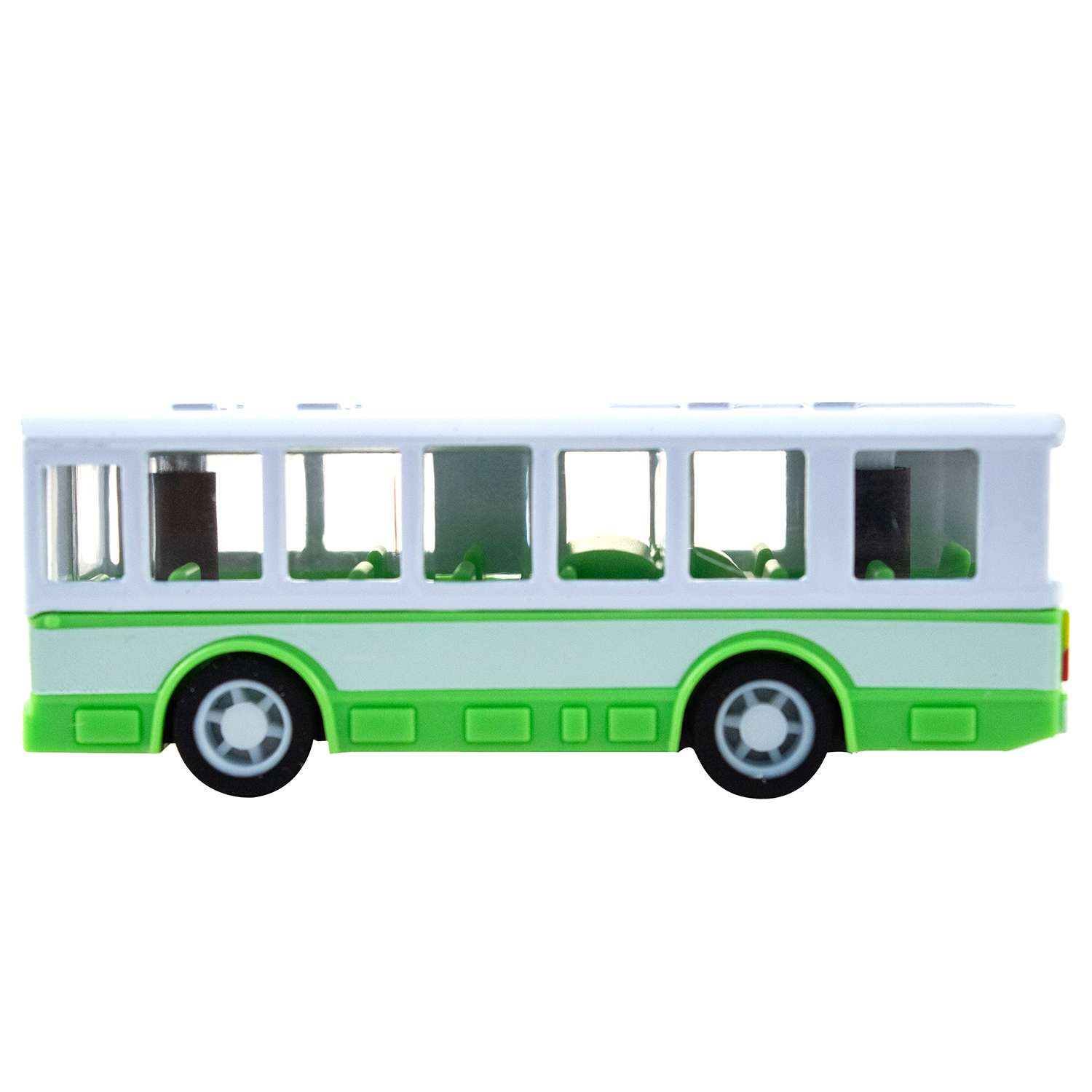 Машинка KiddieDrive Городской транспорт 8-10 см Автобус 750715_3 - фото 2