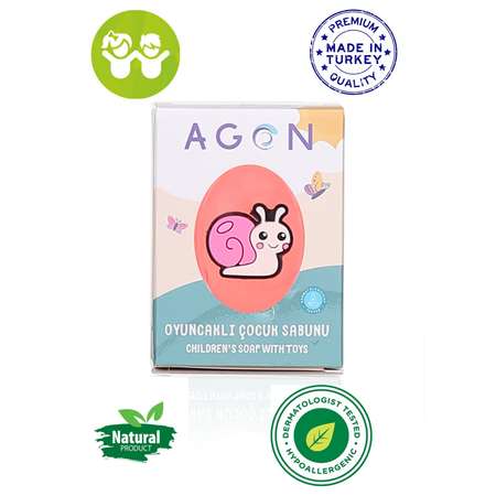 Детское мыло AGON Мыло с игрушкой внутри
