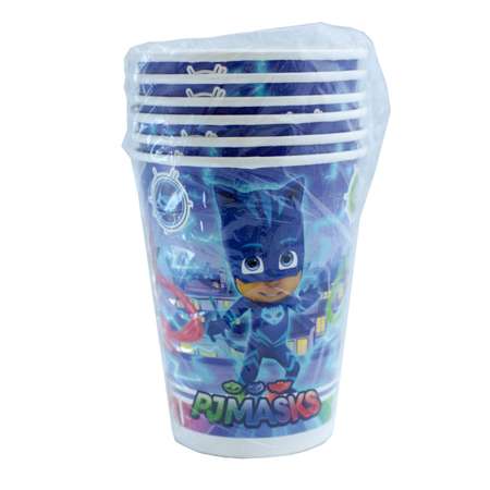 Стакан Росмэн PJ Masks 220 мл 6 штук