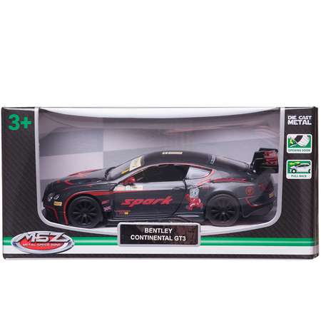 Автомобиль Abtoys Bentley MSZ 1:43 инерционный серый