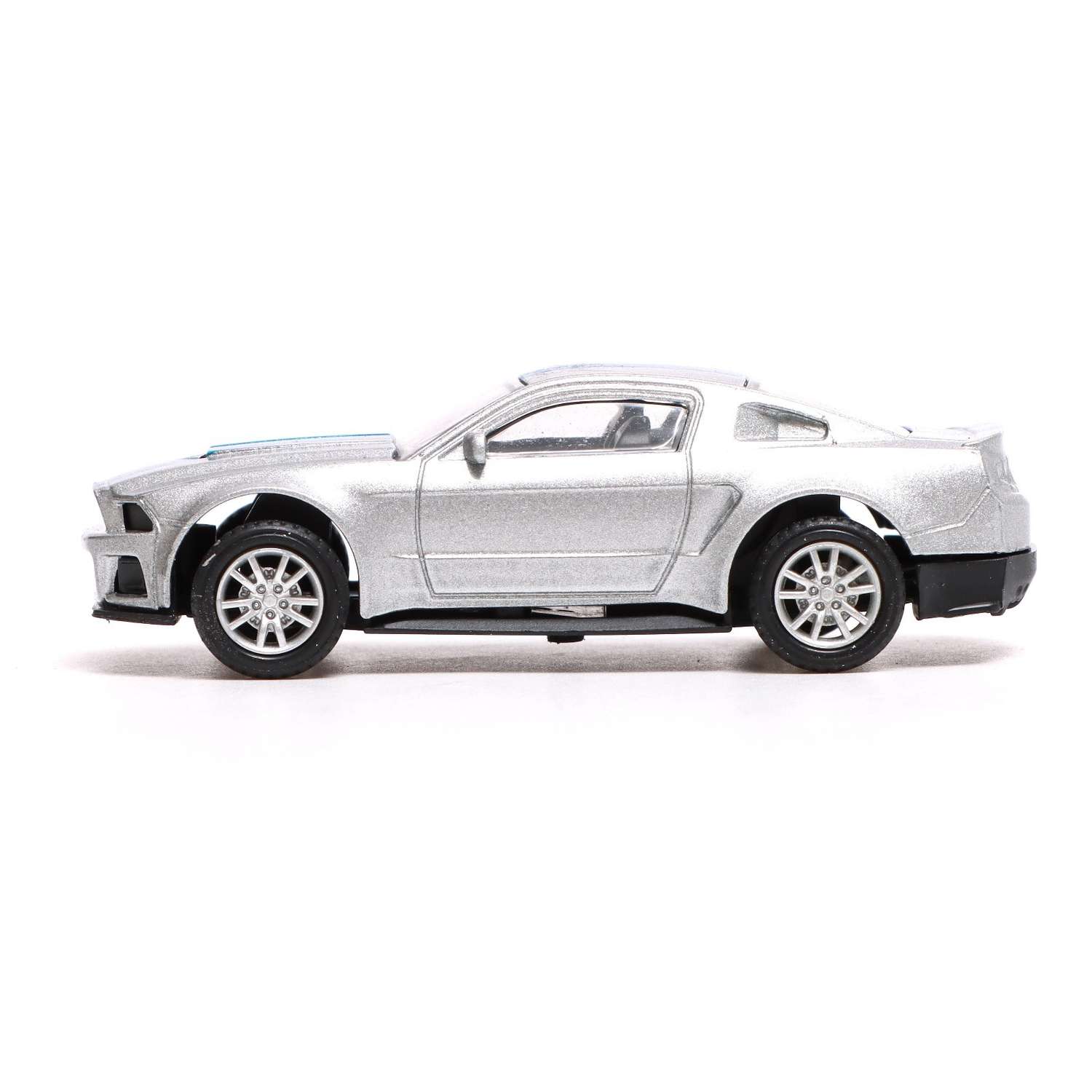 Машина Автоград металлическая «Спорт» инерционная масштаб 1:43 цвет серый 3631407 - фото 2