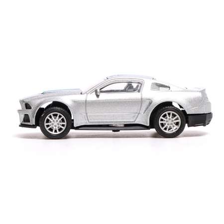 Машина Автоград металлическая «Спорт» инерционная масштаб 1:43 цвет серый