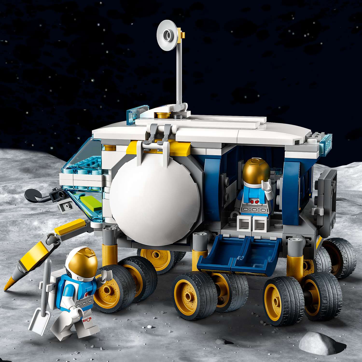 Конструктор LEGO City Space Луноход 60348 - фото 14
