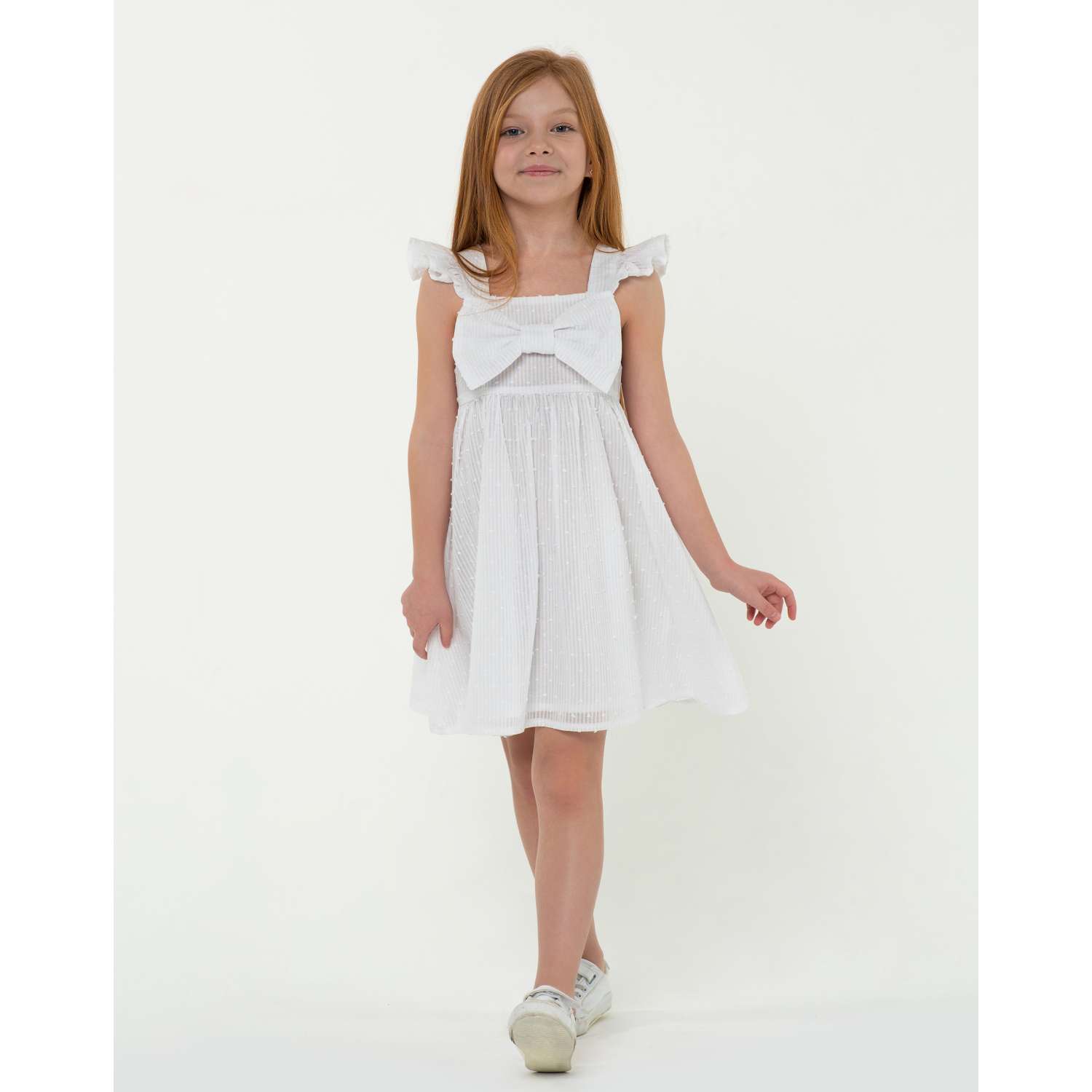 Платье LisaWeta D-063-23 белый - фото 1