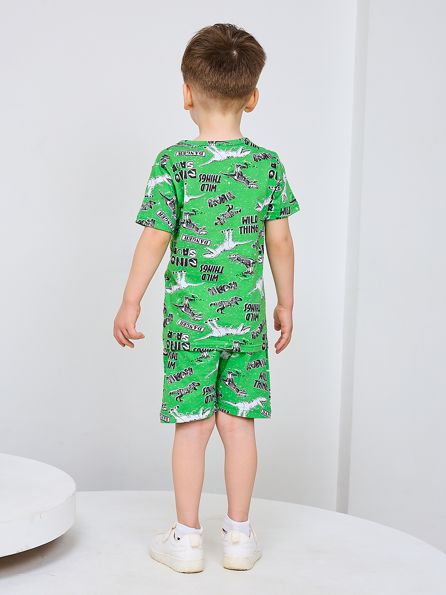 Костюм Mil Art kids 1902201547SUIT-SHORTS-LETO-GREEN - фото 7