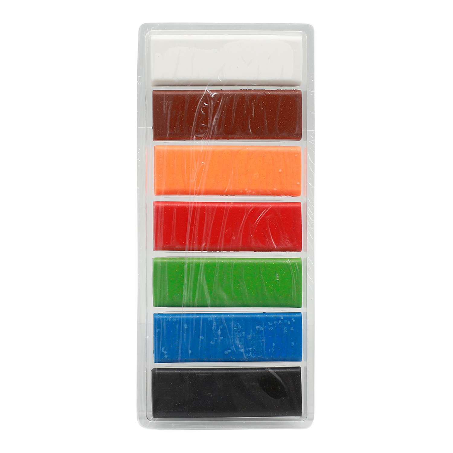 Пластика для запекания Artifact с эффектом блестки 140 г набор 7 цветов - фото 3