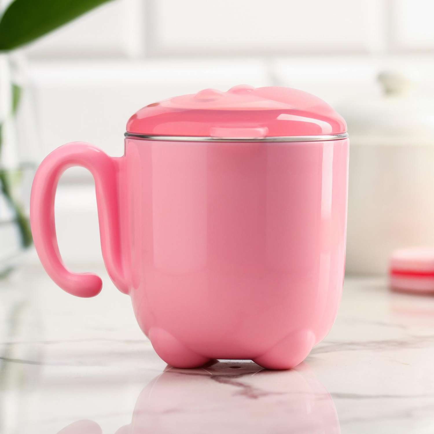 Термокружка детская. Розовая чашка. Кружка пластиковая розовая. Термокружка детская оптом. Mum cup