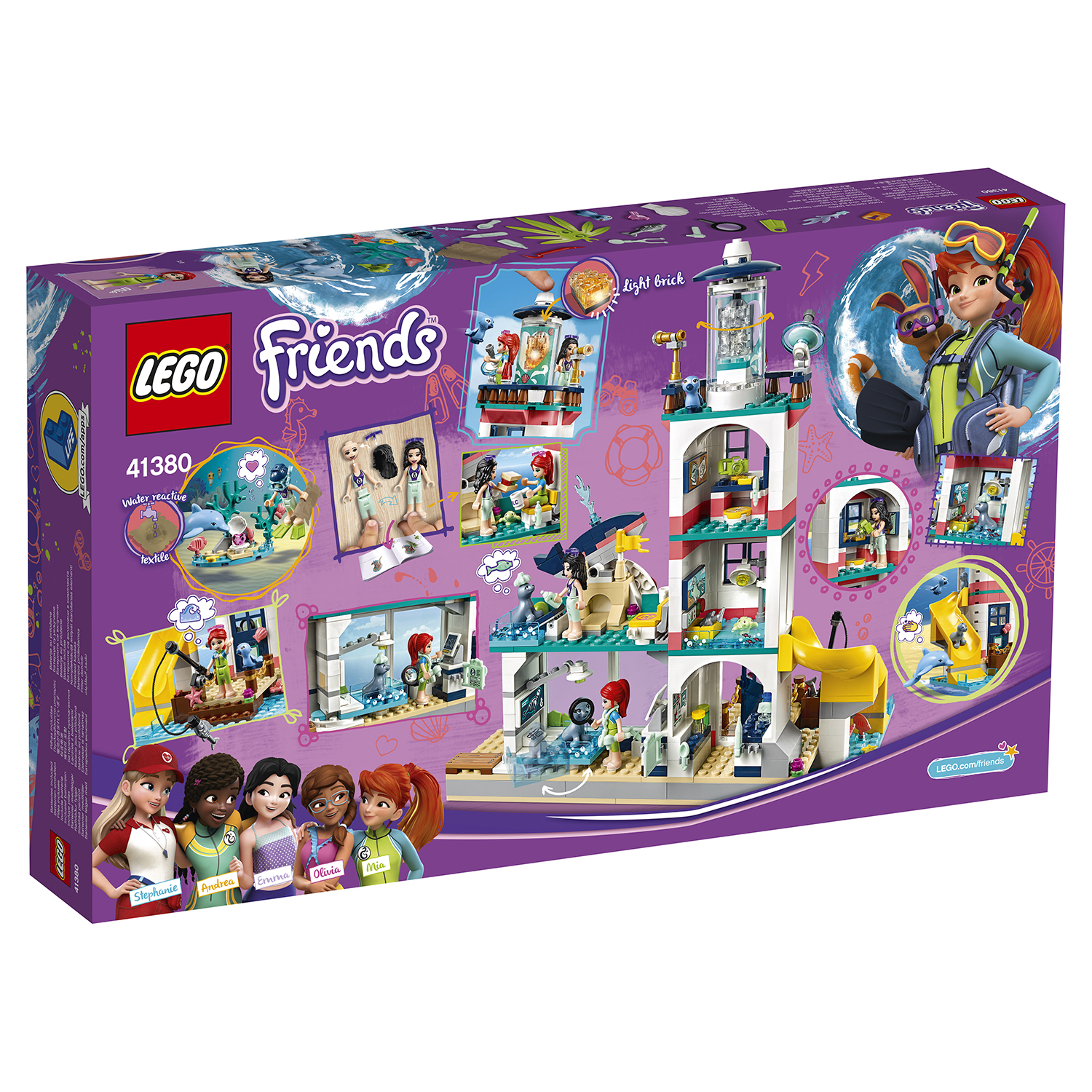 Конструктор LEGO Friends Спасательный центр на маяке 41380 - фото 3