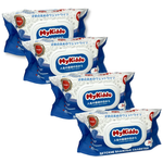 Влажные салфетки MyKiddo Детские с пантенолом 4 упаковки по 96 штук