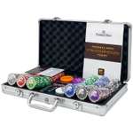 Покерный набор HitToy Royal Flush 300 фишек с номиналом в чемодане