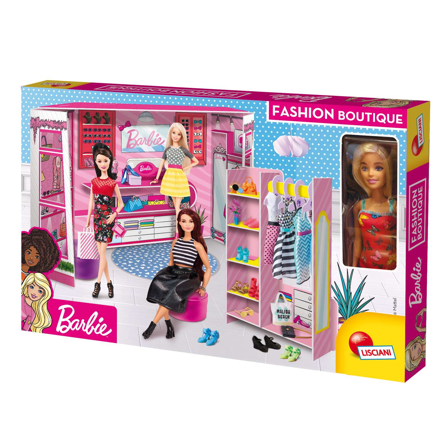 Набор Lisciani Barbie Модный бутик с куклой в ассортименте 76918/R103720 76918/R103720 - фото 2