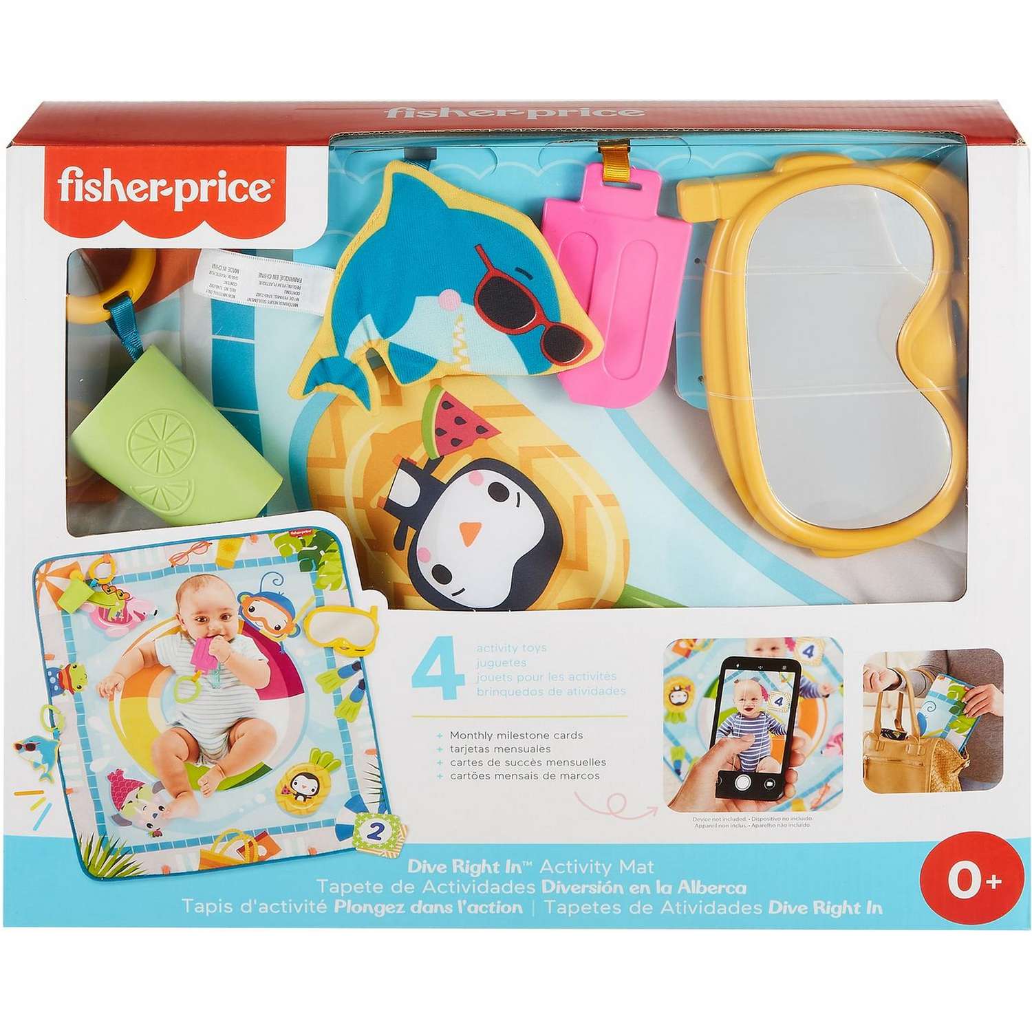 Коврик игровой Fisher Price Бассейн GRR44 - фото 2