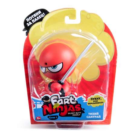 Игрушка Fart Ninjas с мечом Красный 37005