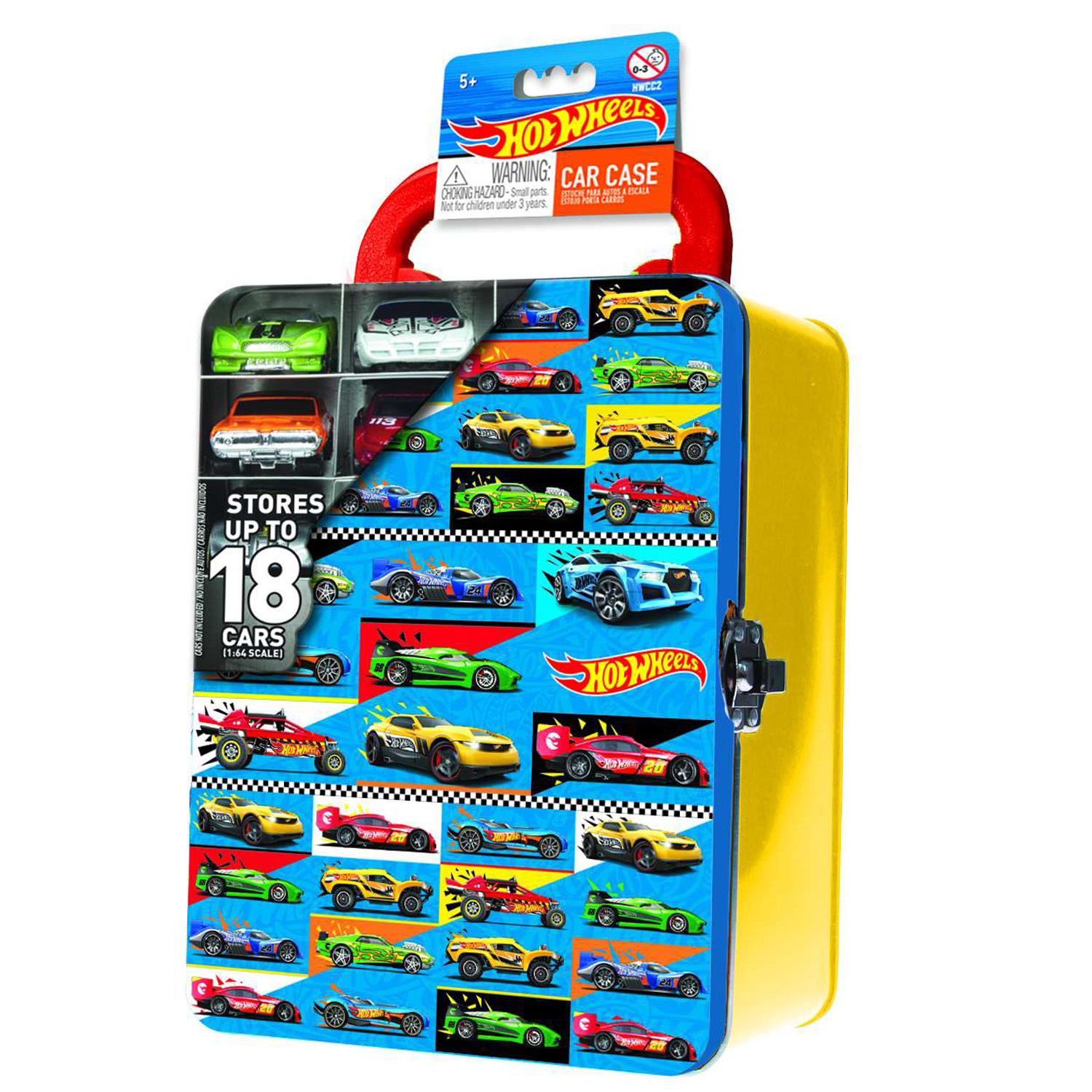 Кейс для хранения машинок Hot Wheels Желтый HWCC2 купить по цене 299 ₽ в  интернет-магазине Детский мир