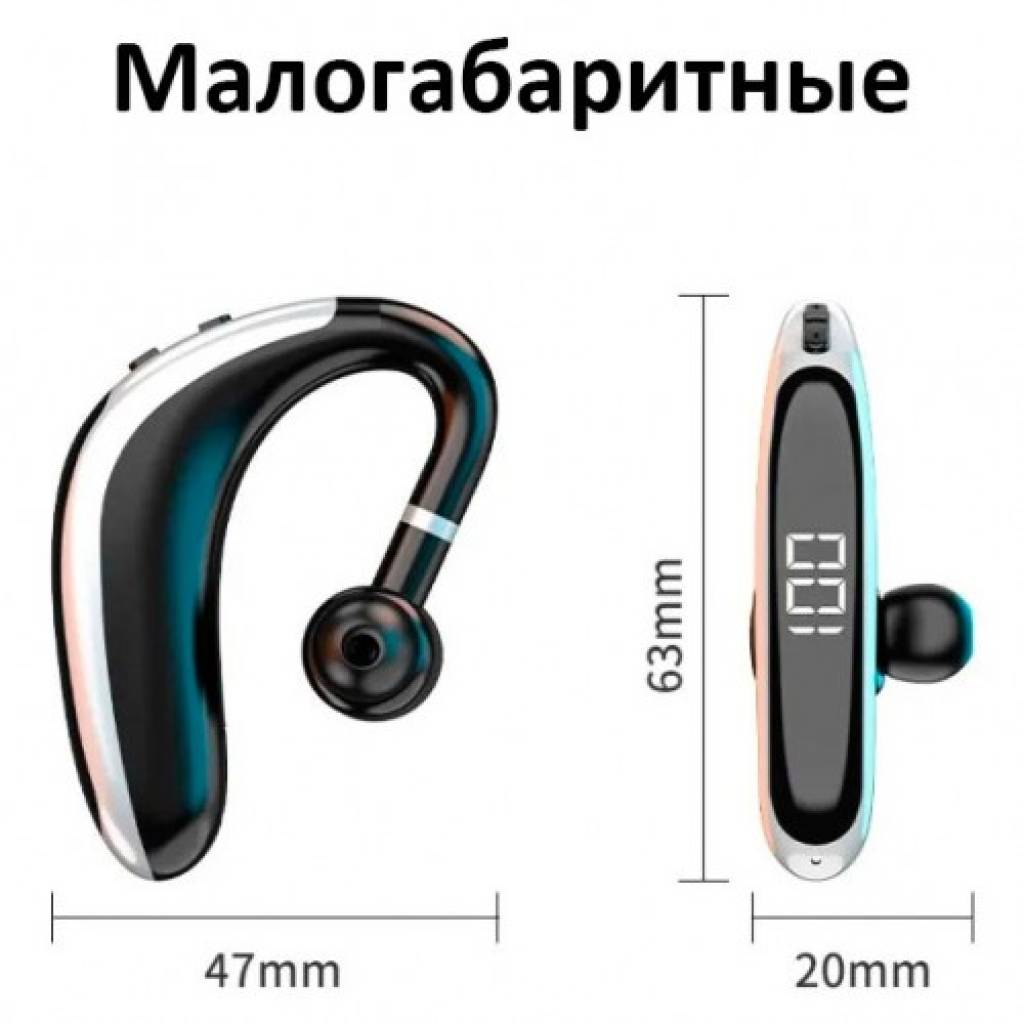 Беспроводная гарнитура BandRate Smart BRSK20-1BS черная - фото 3