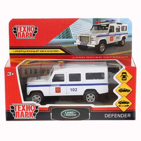 Машина Технопарк Land Rover Defender Полиция 297512
