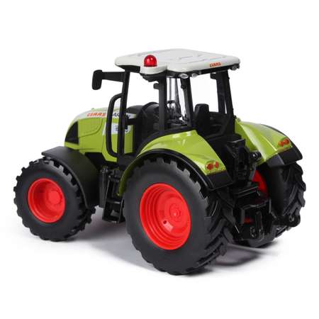 Машинка Mobicaro 1:32 Claas Tractor с прицепом