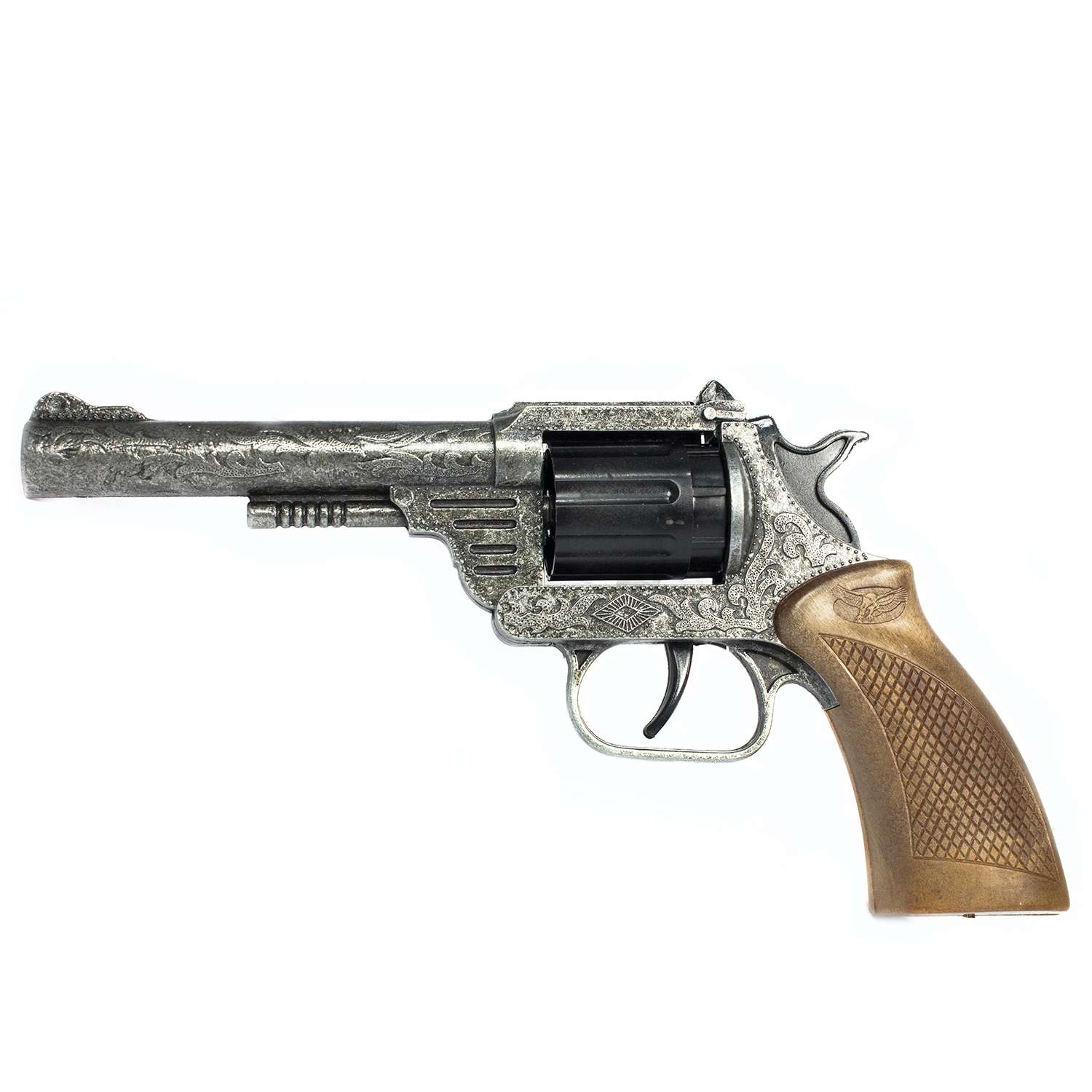 Пистолет Edison Giocattoli Dakota Metall Western 19,8 см - фото 1