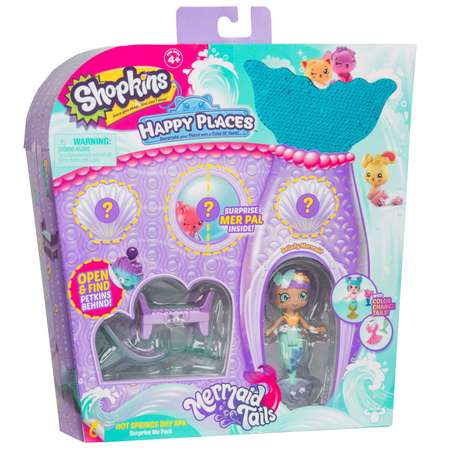 Набор Happy Places Shopkins День в спа-центре в непрозрачной упаковке (Сюрприз) 57394