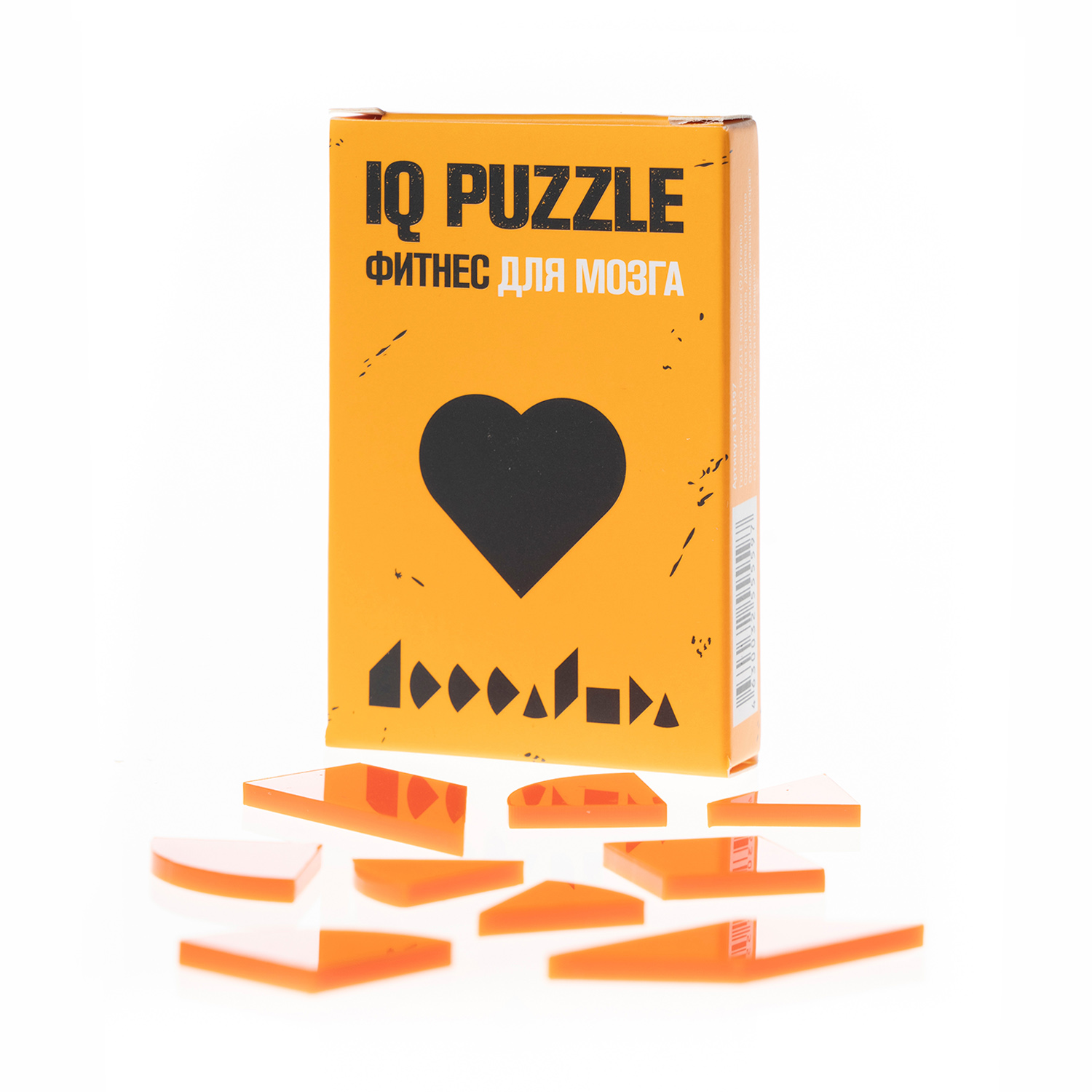 Игра логическая IQ PUZZLE Головоломка Сердце 9 деталей купить по цене 349 ₽  в интернет-магазине Детский мир