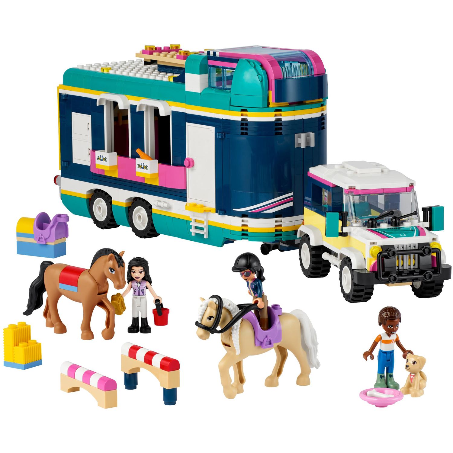 Конструктор LEGO Friends Horse Show Trailer 41722 - фото 2