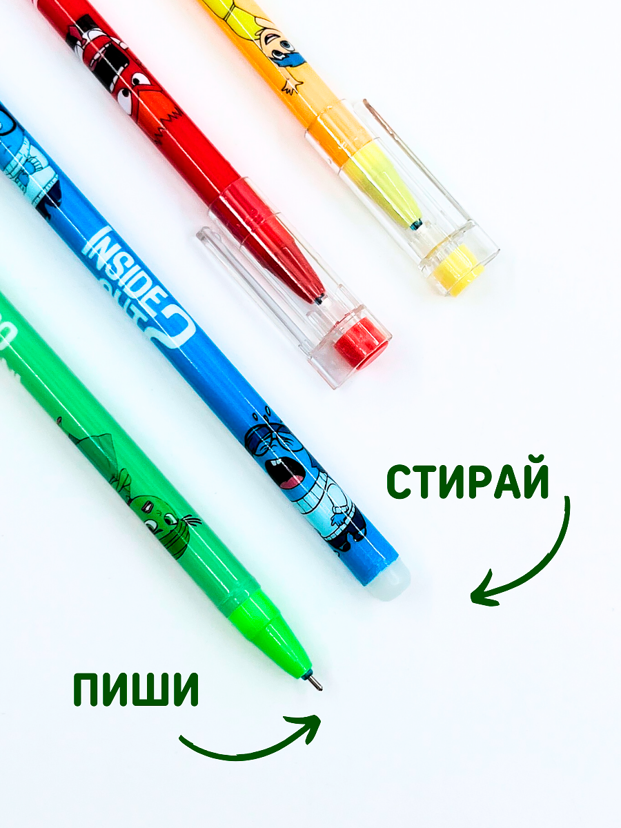 Ручки пиши стирай CANBI гелевые со стираемыми чернилами Головоломка - фото 2