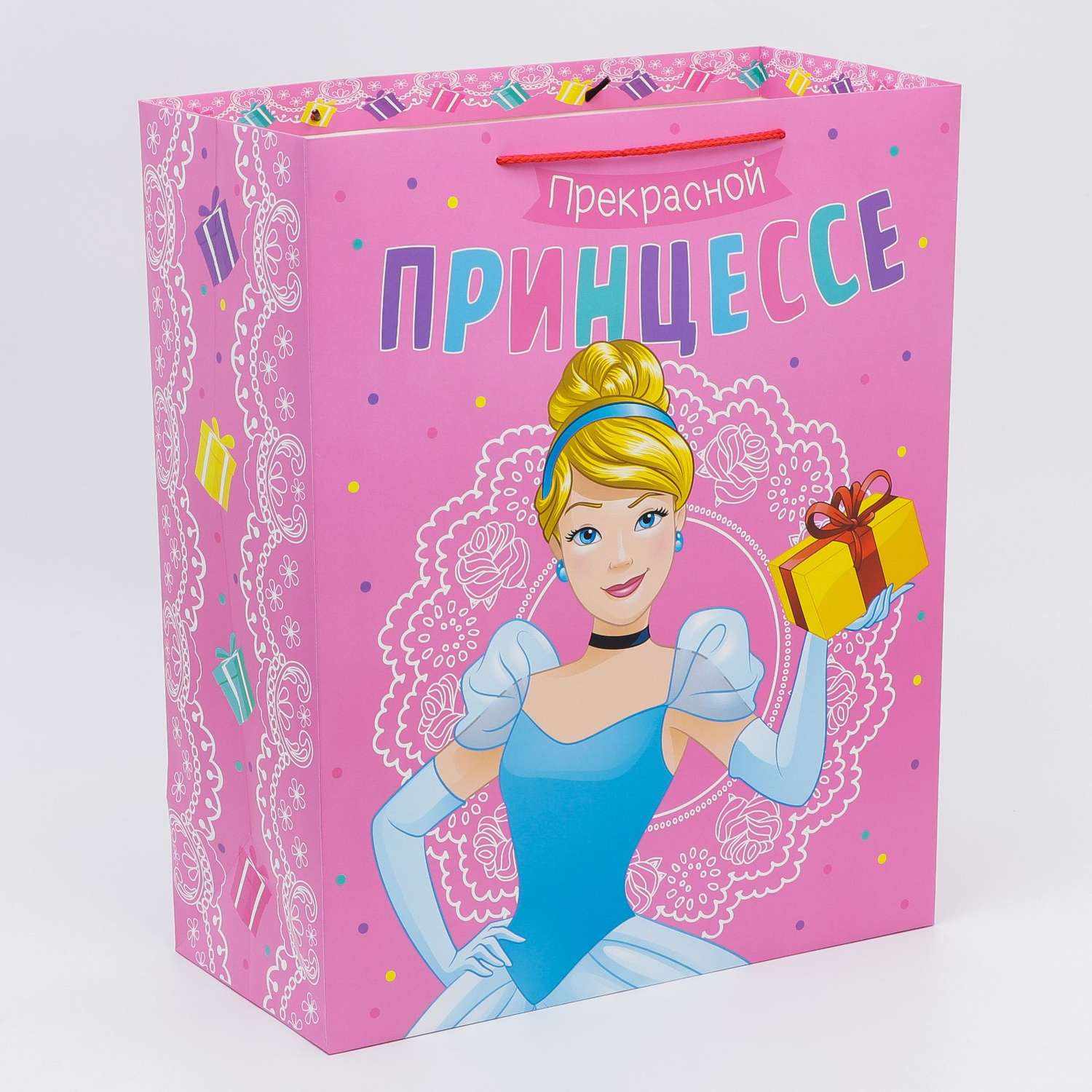 Пакет подарочный Disney «Прекрасной принцессе!» - фото 2