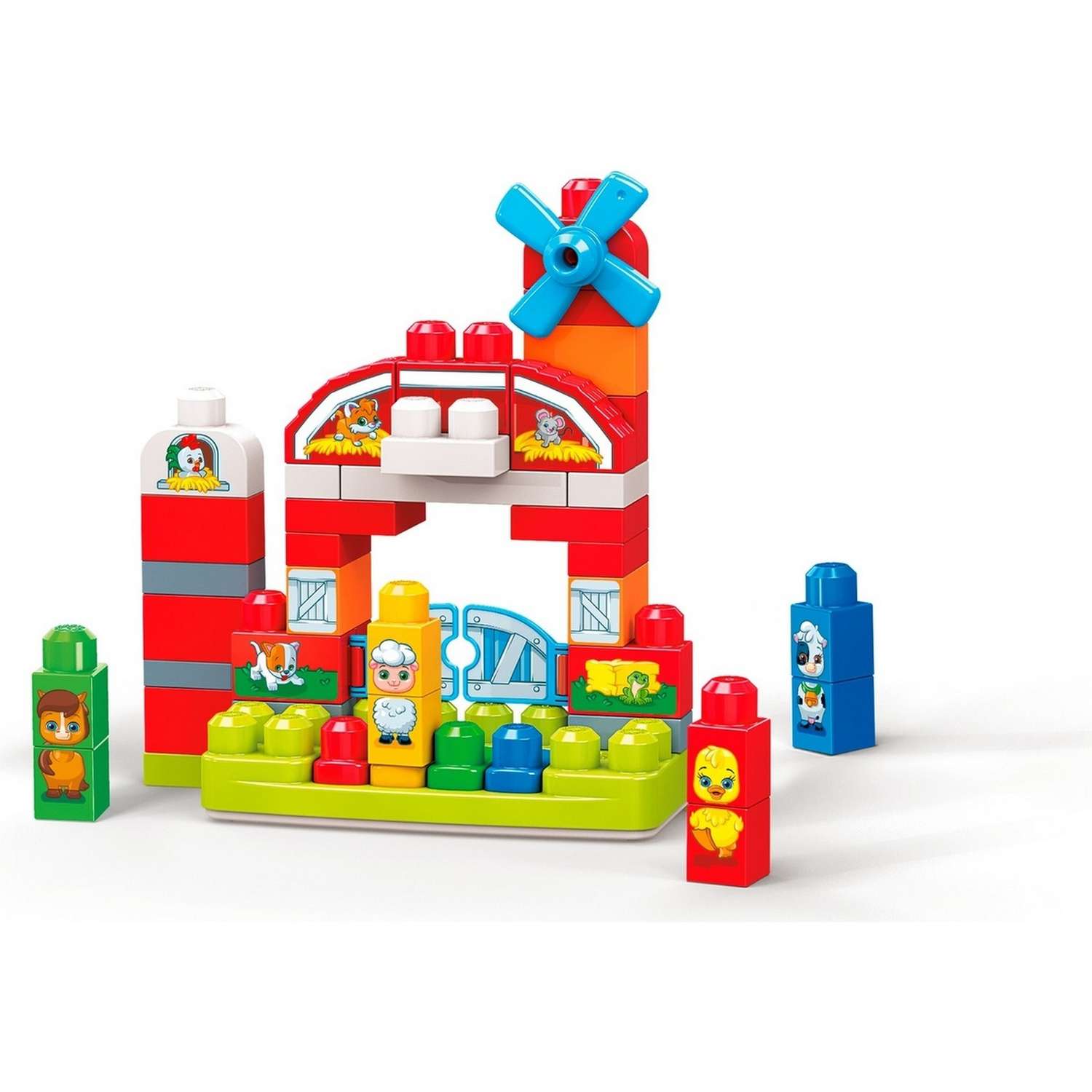 Конструктор Mega Bloks First Builders Музыкальная ферма GCT50 - фото 4