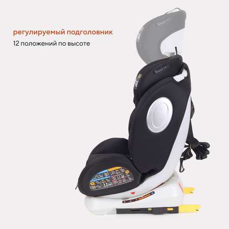 Автокресло Rant Basic Twist isofix Black группа 0+-1-2-3 0-36 кг