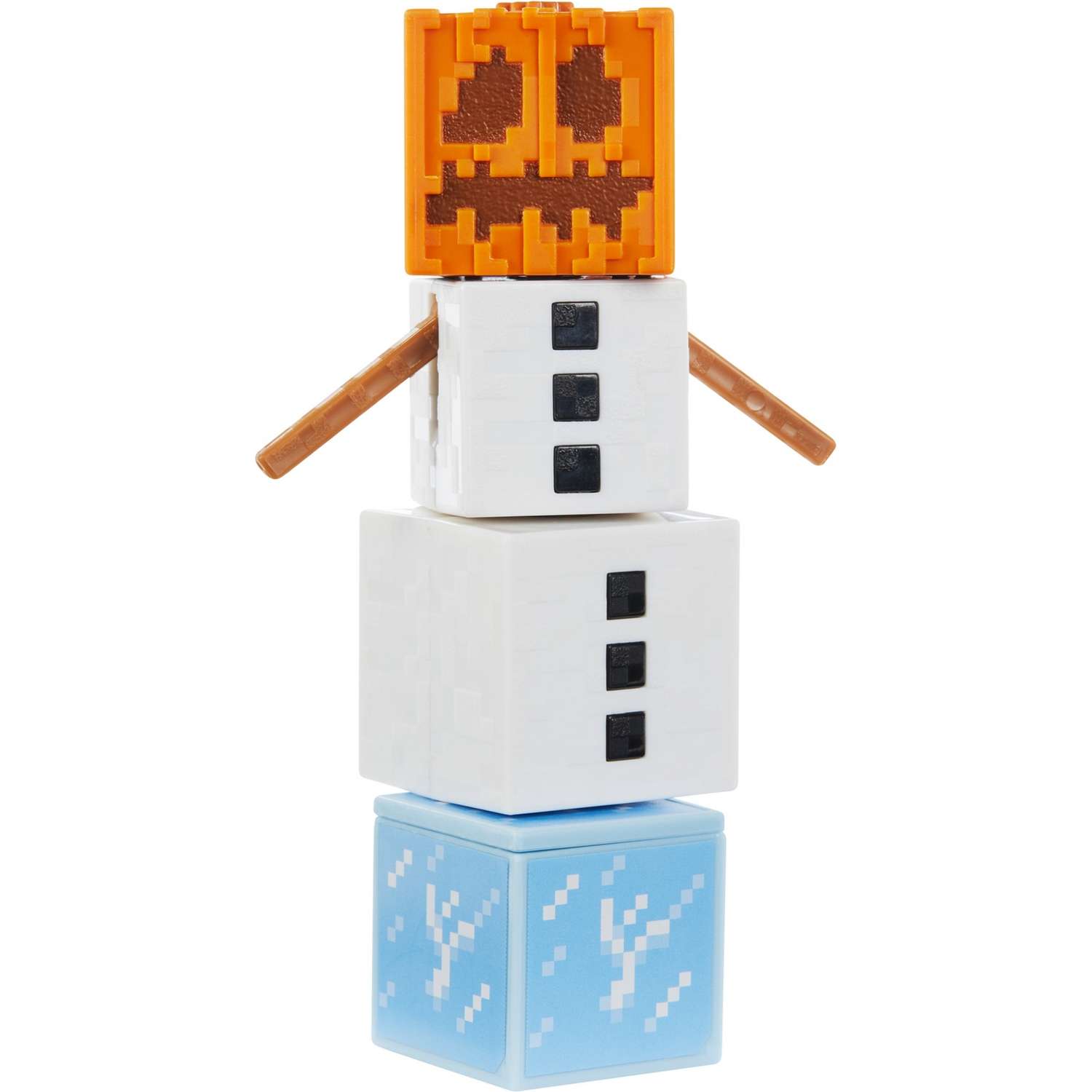 Фигурка Minecraft Снежный голем с аксессуарами GLC65 - фото 5