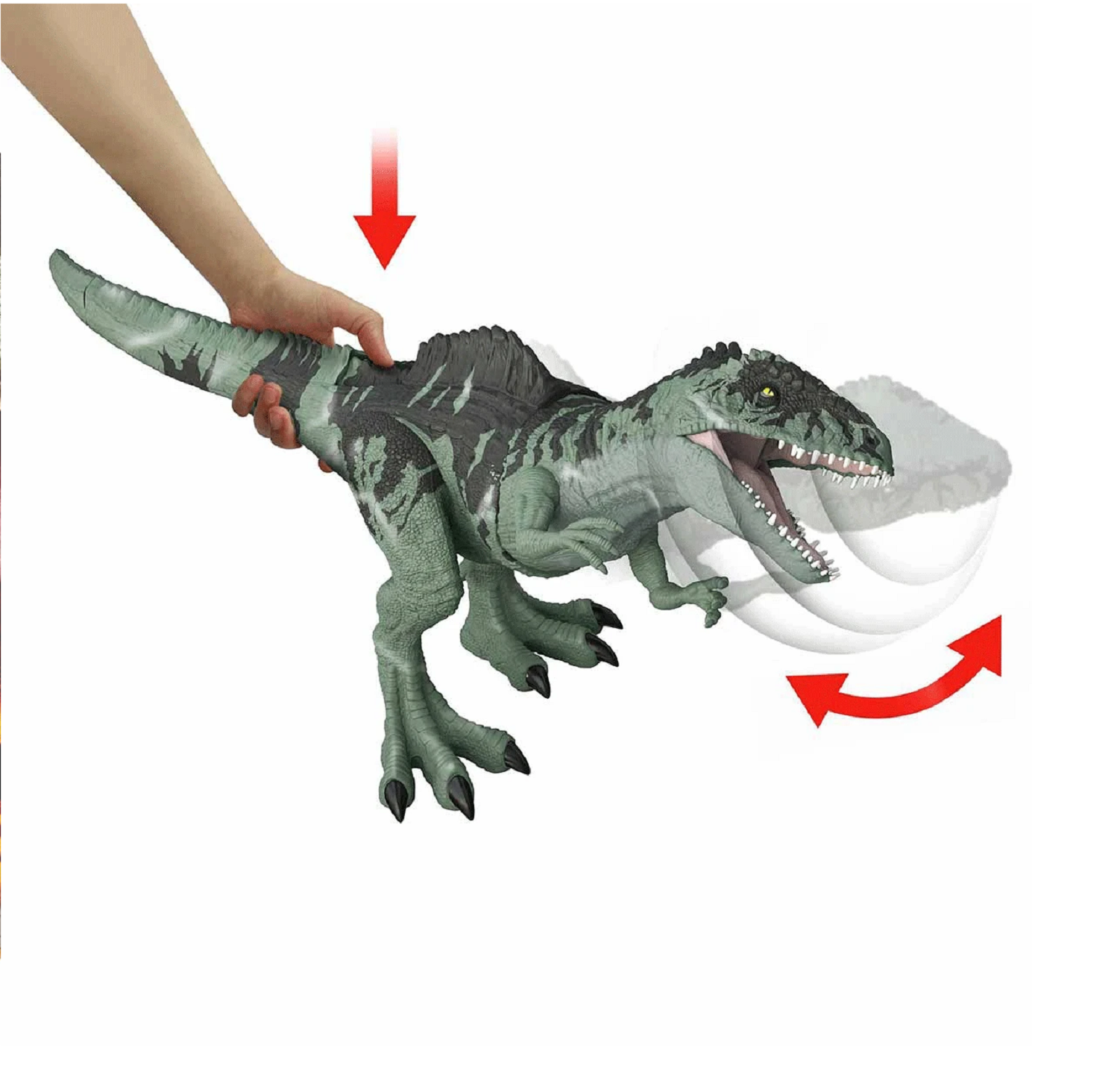 Spinosaurus juguete jurassic park on sale