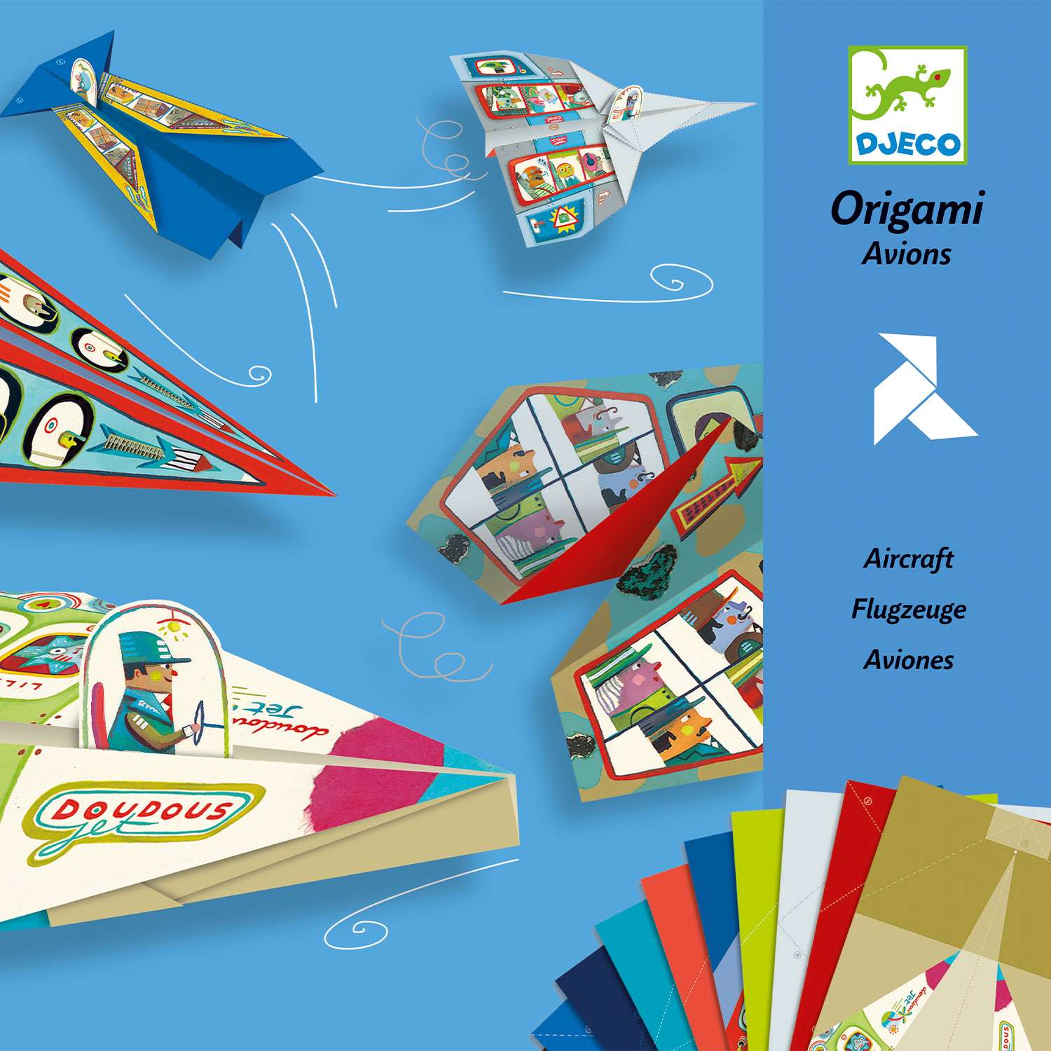Набор для творчеста Djeco Оригами Планеры - фото 2
