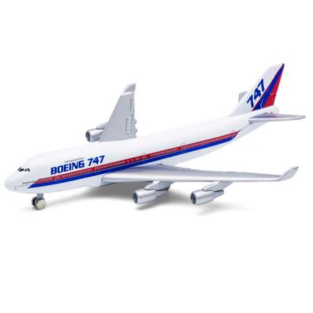 Модель самолета WELLY Boeing B747