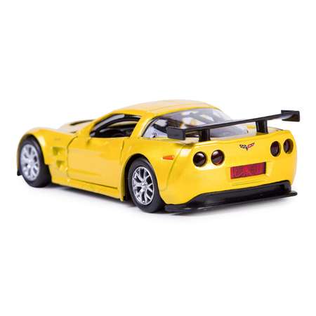 Машинка Mobicaro Chevrolet Corvette 1:32 Жёлтый металлик