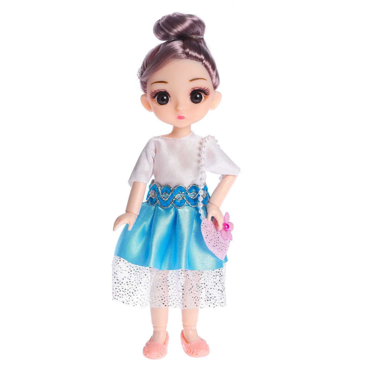 Кукла Лиза в платье в ассортименте 7145643 - фото 5