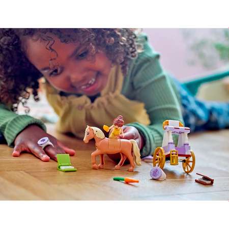 Конструктор детский LEGO Princess Сказочная карета Принцессы Белль 43233