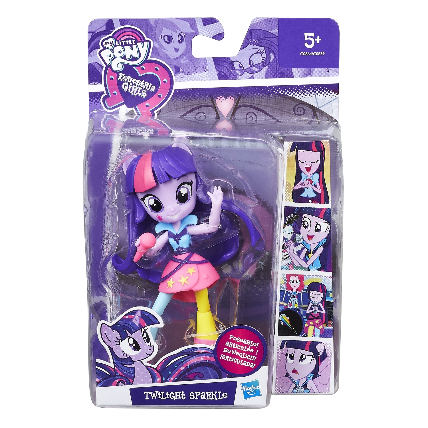 Мини-кукла MLP Equestria Girls My Little Pony Twilight Sparkle C0864 купить  по цене 199 ₽ в интернет-магазине Детский мир