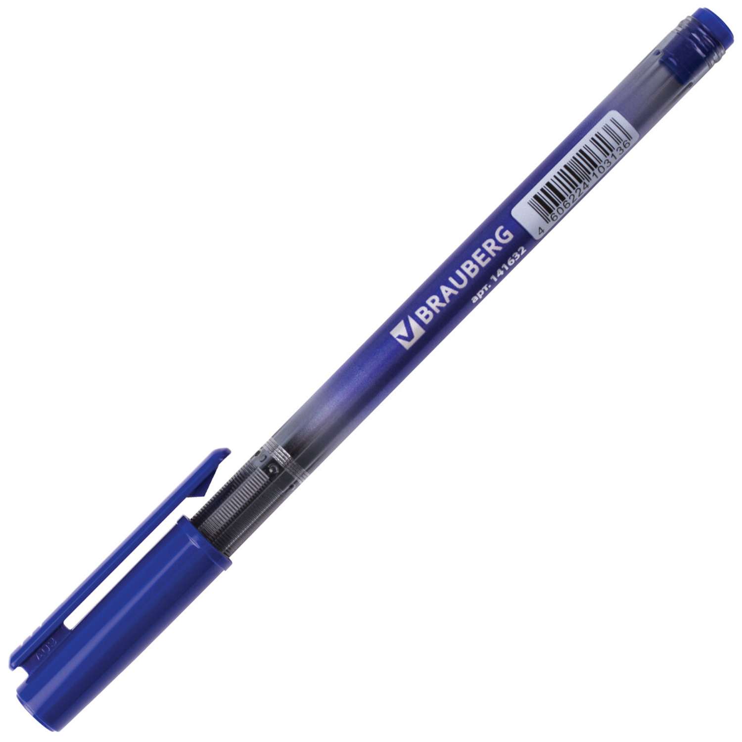 Ручки шариковые Brauberg синие набор 24 штуки - фото 6