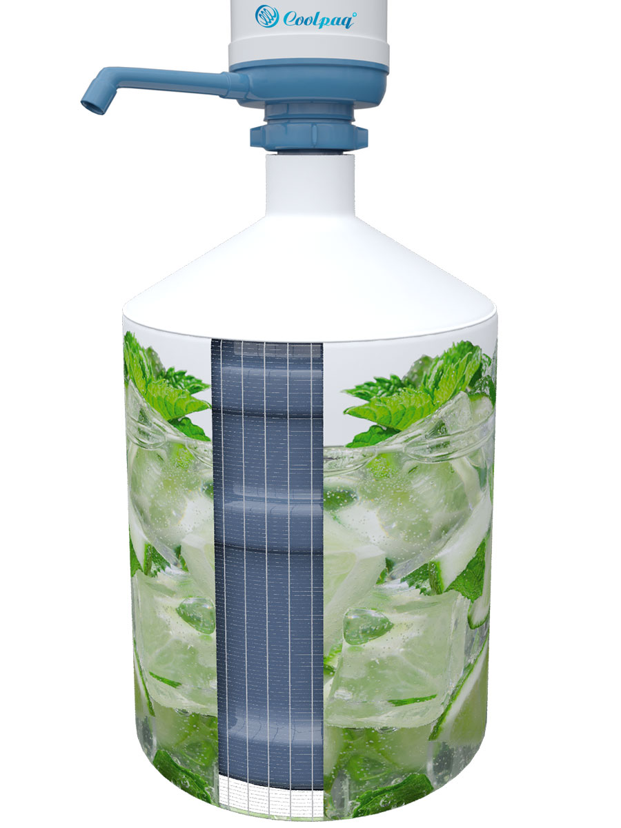 Чехол на бутыль 19л Coolpaq Mojito - фото 1