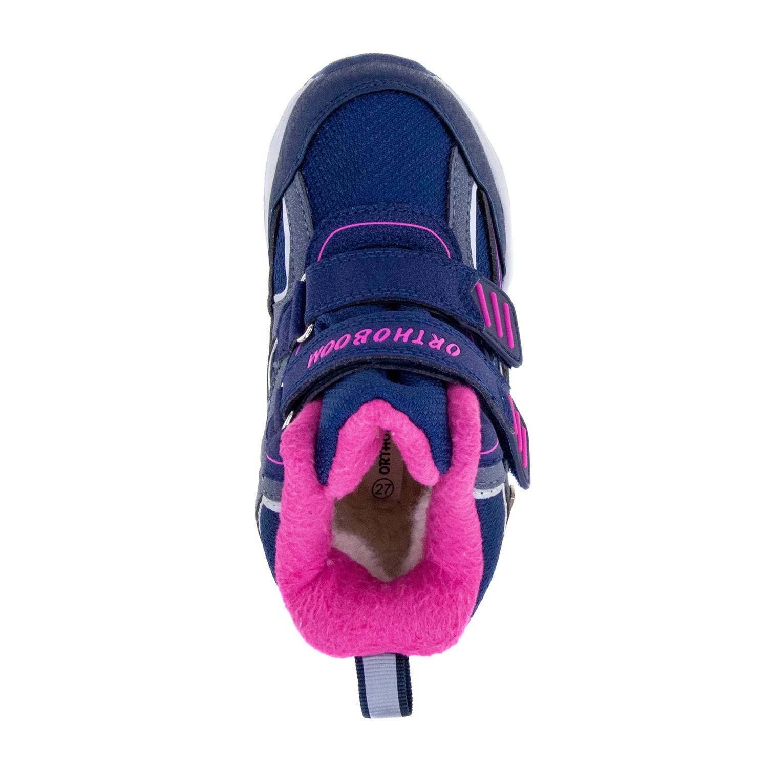 Ботинки ORTHOBOOM 80123-04_синий с розовым - фото 8