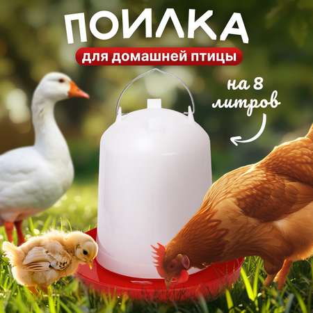 Поилка для домашней птицы Mellingward 8 л